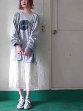 小野 さん(レディース・157cm)の春コーディネート