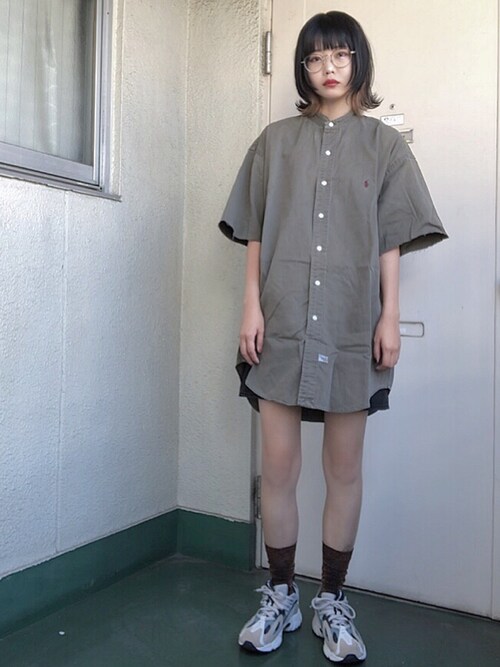 小野 ｜MOUSSYのデニムスカートを使ったコーディネート - WEAR