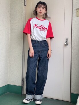 小野 さん（レディース・157cm）の夏コーディネート