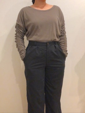 「adidas by Stella McCartney（アディダスバイステラマッカートニー）のアイテム（トップス）」を使った、aoiro_no_osaruさん（レディース・152cm）の春コーディネート