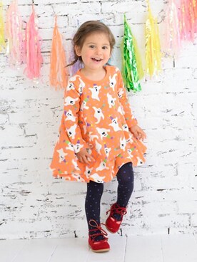 「Caldia（カルディア）のアイテム」を使った、こどもの森e-shopさん（キッズ・90cm）の秋コーディネート