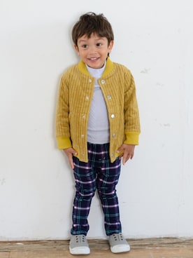 「Caldia（カルディア）のアイテム」を使った、こどもの森e-shopさん（キッズ・90cm）の秋コーディネート