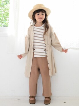 「Will Mery（ウイルメリィ）のアイテム」を使った、こどもの森e-shopさん（キッズ・110cm）の冬コーディネート