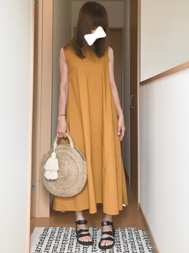 「2018ss」｜「アイテム（ワンピース/ドレス）」を使った、mimi⋆さん（レディース・158cm）の夏コーディネート