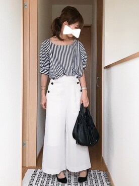 mimi⋆さん（レディース・158cm）の夏コーディネート