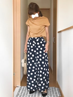 「DIRECTOIRE（ディレクトワール）のアイテム」を使った、mimi⋆さん（レディース・158cm）の夏コーディネート