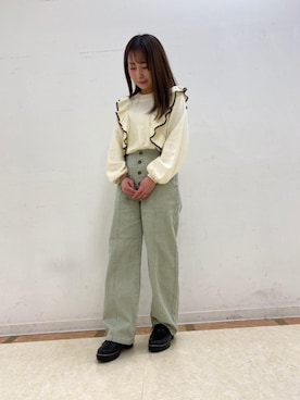 「アイテム（その他シューズ）」を使った、emsexcite　/　エムズエキサイトさん（レディース・150cm）の冬コーディネート