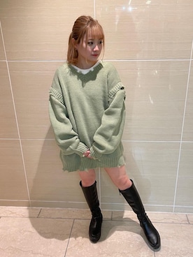 emsexcite　/　エムズエキサイトさん（レディース・148cm）の冬コーディネート