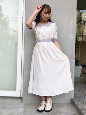 「アイテム（その他シューズ）」を使った、emsexcite　/　エムズエキサイトさん（レディース・160cm）の春コーディネート