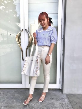 emsexcite　/　エムズエキサイトさん（レディース・163cm）の春コーディネート