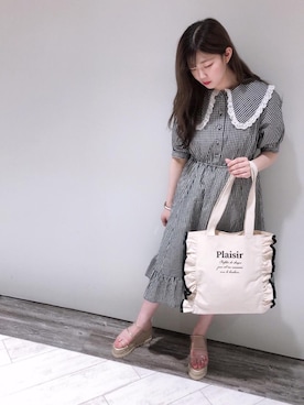 emsexcite　/　エムズエキサイトさん（レディース・153cm）の夏コーディネート