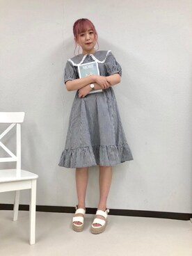 emsexcite　/　エムズエキサイトさん（レディース・163cm）の夏コーディネート