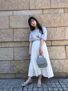 emsexcite　/　エムズエキサイトさん（レディース・153cm）の夏コーディネート