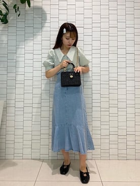 emsexcite　/　エムズエキサイトさん（レディース・153cm）の夏コーディネート