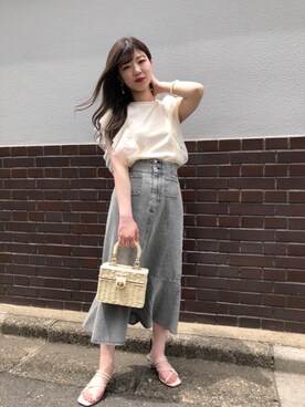 emsexcite　/　エムズエキサイトさん（レディース・152cm）の夏コーディネート