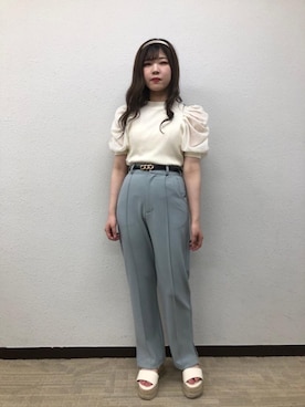 「アイテム（カチューシャ）」を使った、emsexcite　/　エムズエキサイトさん（レディース・152cm）の夏コーディネート