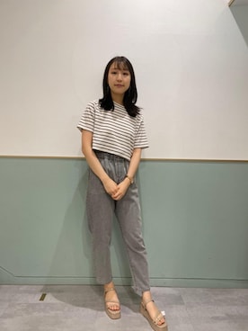 emsexcite　/　エムズエキサイトさん（レディース・165cm）の夏コーディネート