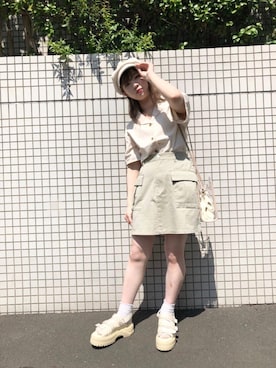 emsexcite　/　エムズエキサイトさん（レディース・152cm）の夏コーディネート