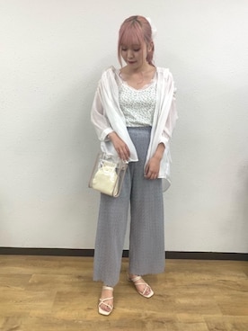 emsexcite　/　エムズエキサイトさん（レディース・163cm）の夏コーディネート