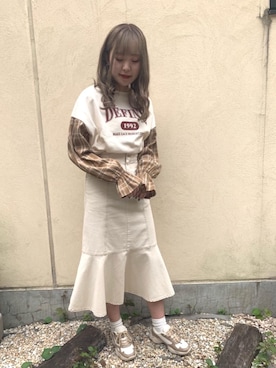 emsexcite　/　エムズエキサイトさん（レディース・163cm）の秋コーディネート