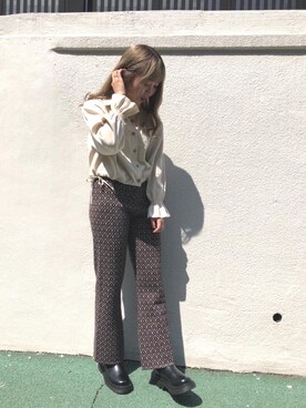 emsexcite　/　エムズエキサイトさん（レディース・163cm）の秋コーディネート