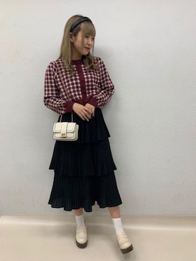 emsexcite　/　エムズエキサイトさん（レディース・163cm）の秋コーディネート