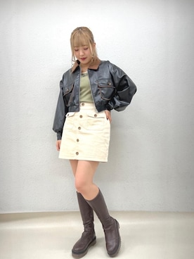 emsexcite　/　エムズエキサイトさん（レディース・163cm）の秋コーディネート