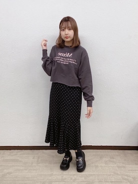 「秋🍁コーデ」｜emsexcite　/　エムズエキサイトさん（レディース・160cm）の秋コーディネート