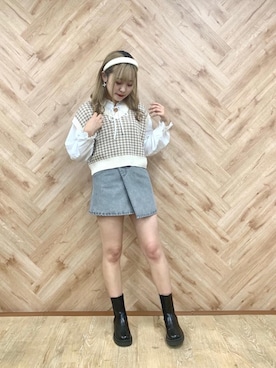 「秋🍁コーデ」｜emsexcite　/　エムズエキサイトさん（レディース・163cm）の秋コーディネート