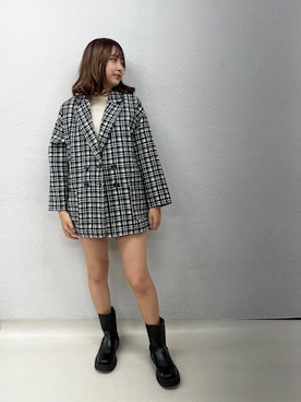 「秋🍁コーデ」｜emsexcite　/　エムズエキサイトさん（レディース・160cm）の秋コーディネート