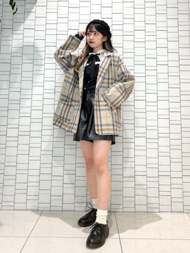 「秋🍁コーデ」｜emsexcite　/　エムズエキサイトさん（レディース・153cm）の秋コーディネート