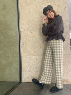 emsexcite　/　エムズエキサイトさん（レディース・160cm）の冬コーディネート