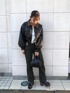 emsexcite　/　エムズエキサイトさん（レディース・158cm）の冬コーディネート