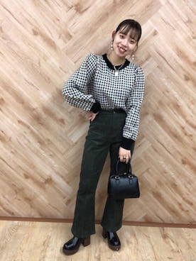 emsexcite　/　エムズエキサイトさん（レディース・158cm）の冬コーディネート