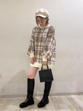 emsexcite　/　エムズエキサイトさん（レディース・157cm）の冬コーディネート