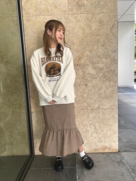 emsexcite　/　エムズエキサイトさん（レディース・163cm）の冬コーディネート