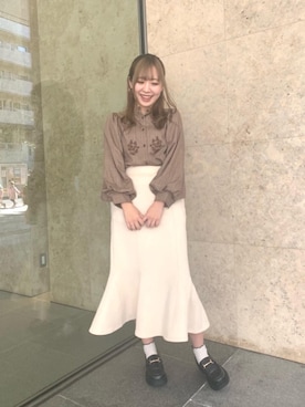 emsexcite　/　エムズエキサイトさん（レディース・163cm）の冬コーディネート