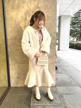 emsexcite　/　エムズエキサイトさん（レディース・163cm）の冬コーディネート