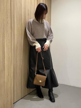 emsexcite　/　エムズエキサイトさん（レディース・150cm）の冬コーディネート