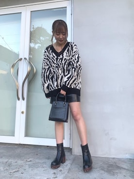 emsexcite　/　エムズエキサイトさん（レディース・163cm）の冬コーディネート