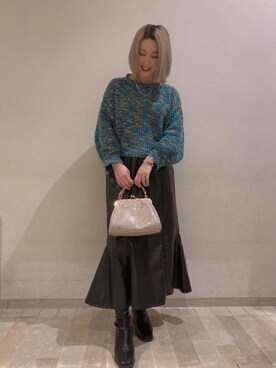 emsexcite　/　エムズエキサイトさん（レディース・157cm）の冬コーディネート