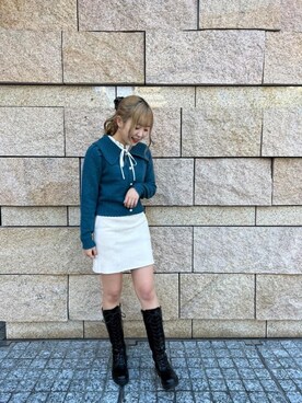 emsexcite　/　エムズエキサイトさん（レディース・163cm）の冬コーディネート