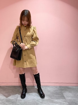 emsexcite　/　エムズエキサイトさん（レディース・160cm）の冬コーディネート