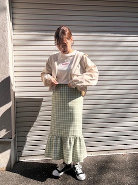 emsexcite　/　エムズエキサイトさん（レディース・158cm）の冬コーディネート