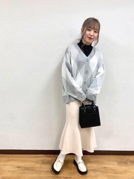 emsexcite　/　エムズエキサイトさん（レディース・163cm）の冬コーディネート