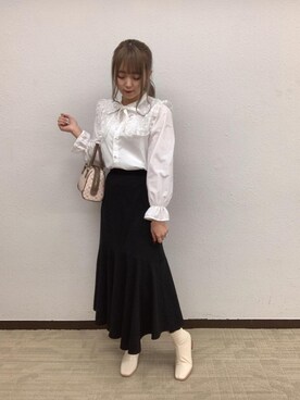 emsexcite　/　エムズエキサイトさん（レディース・163cm）の冬コーディネート