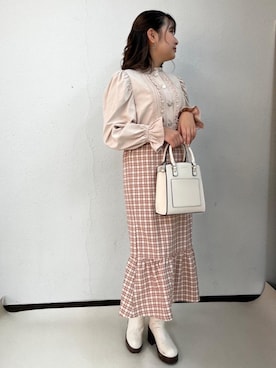 emsexcite　/　エムズエキサイトさん（レディース・160cm）の冬コーディネート