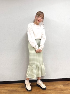 emsexcite　/　エムズエキサイトさん（レディース・163cm）の春コーディネート