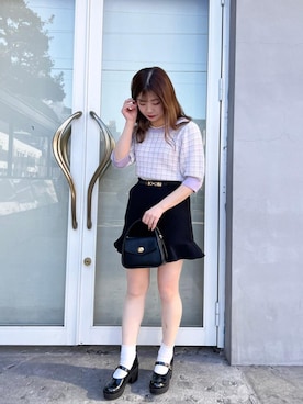 emsexcite　/　エムズエキサイトさん（レディース・152cm）の春コーディネート