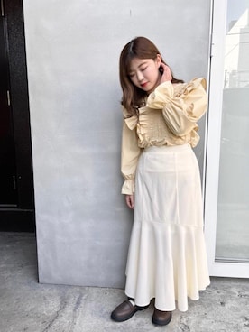 emsexcite　/　エムズエキサイトさん（レディース・152cm）の春コーディネート